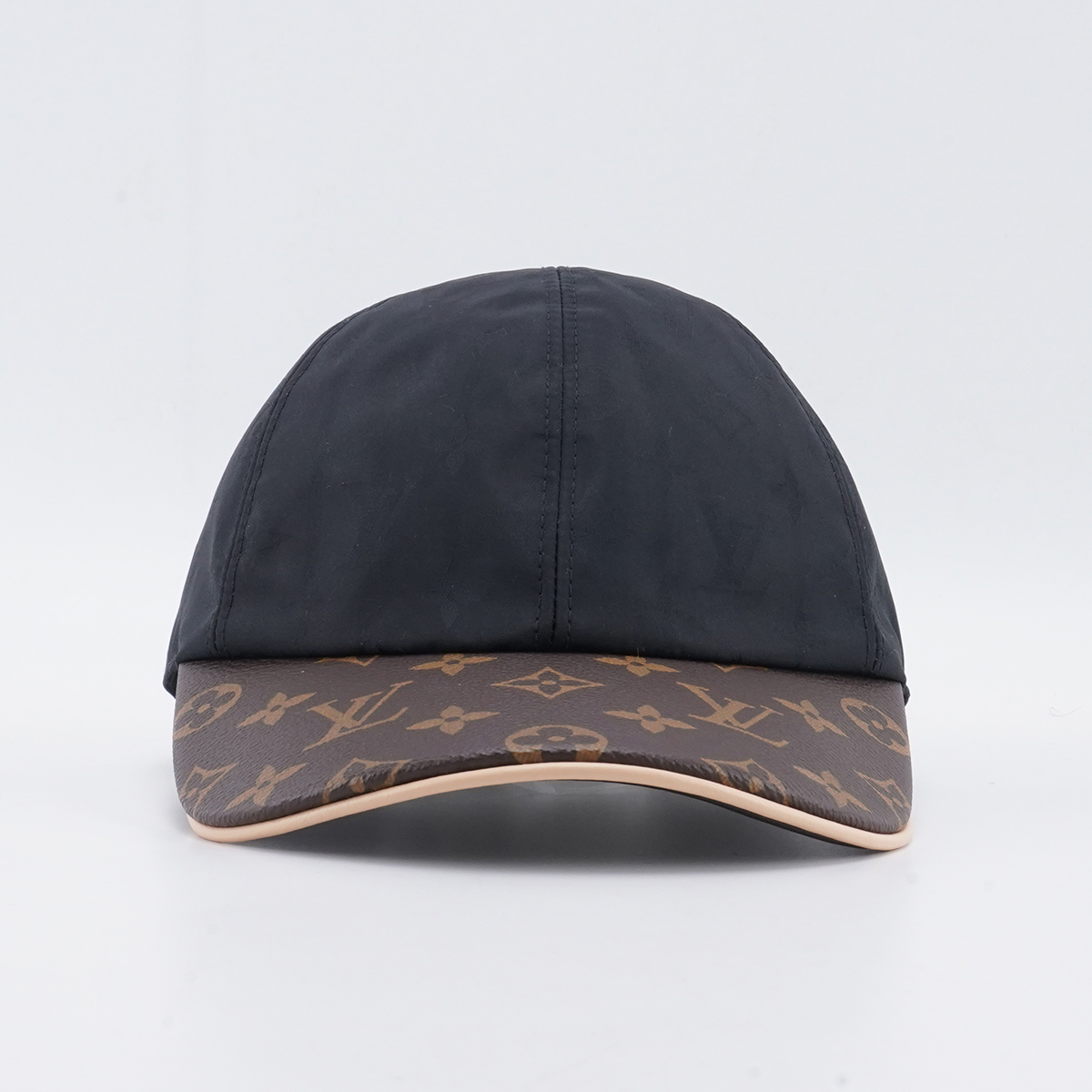 99新 LouisVuitton/路易威登 聚酯纤维/TH1763/帽子经典时尚黑色