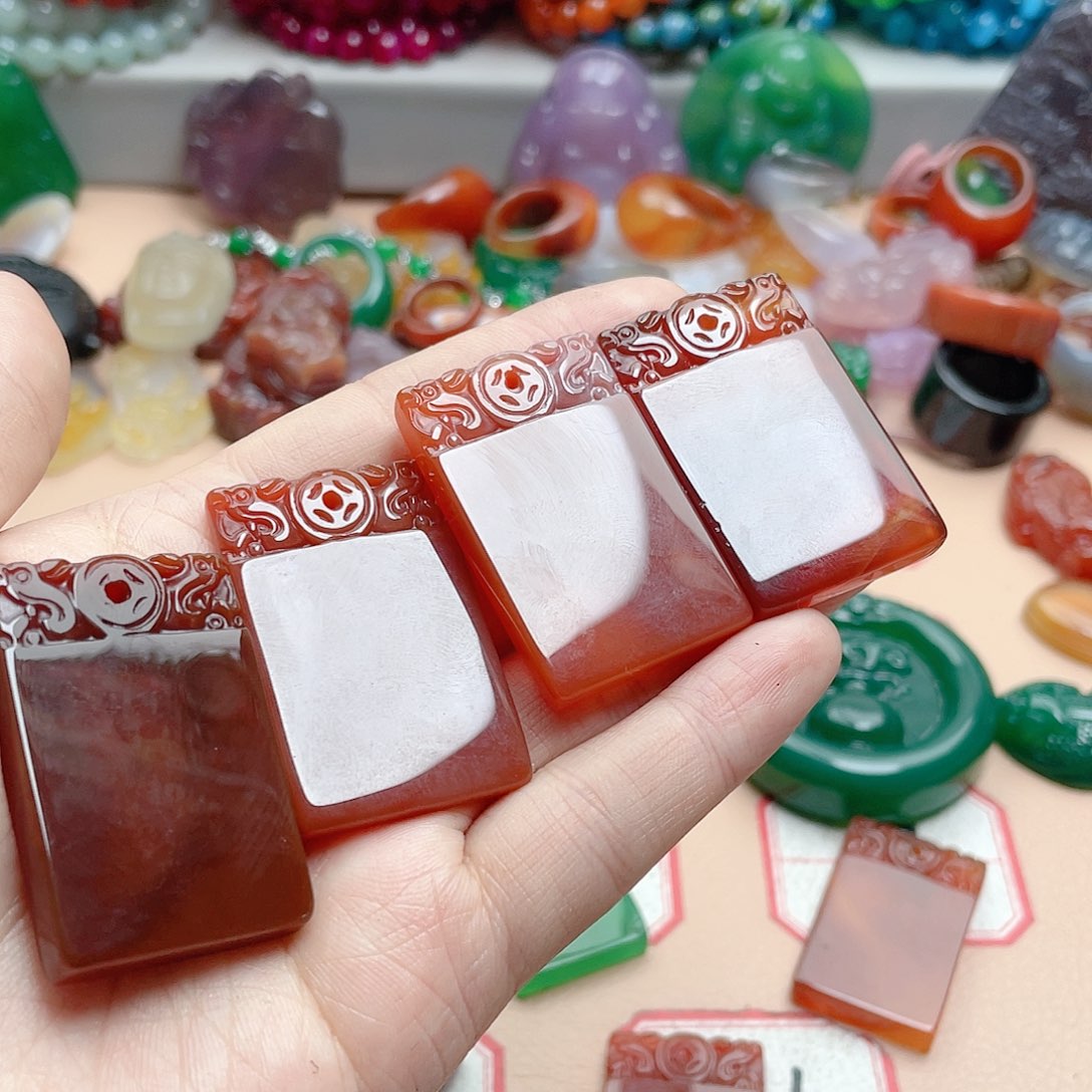 玛瑙/玉髓颈饰合金雪**绘