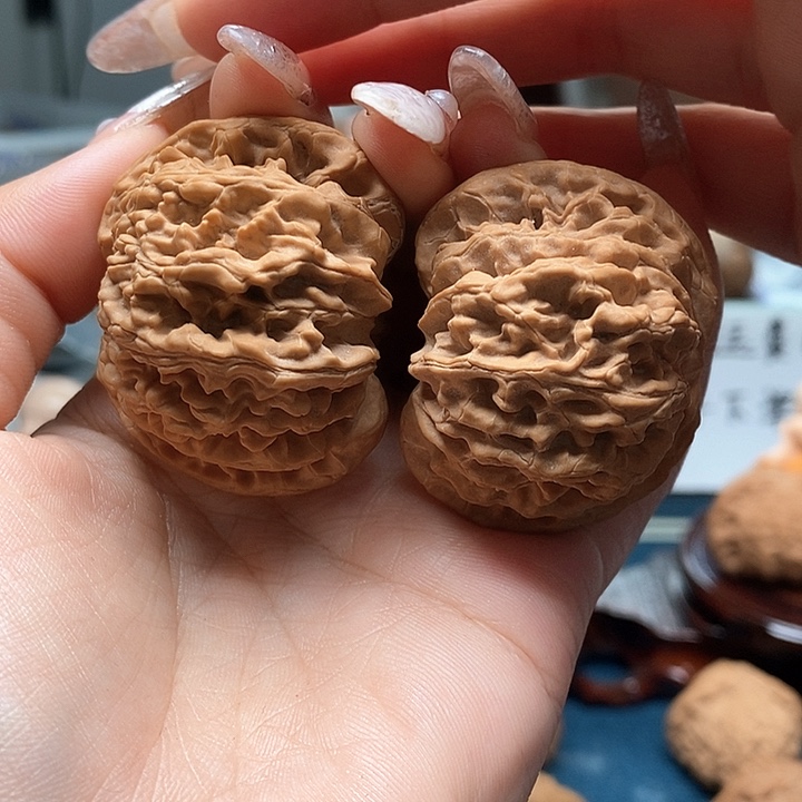 文玩核桃把件苹果