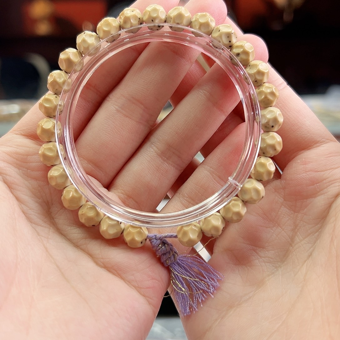 星月菩提手串Fqh8改 无相 三分之二留白 颗粒星