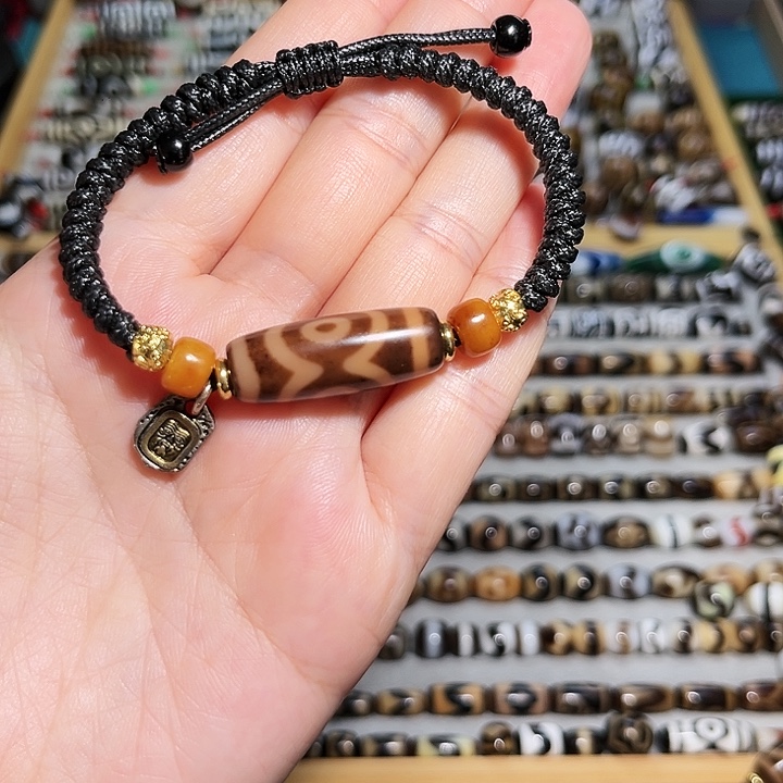 玛瑙/玉髓合金颈饰