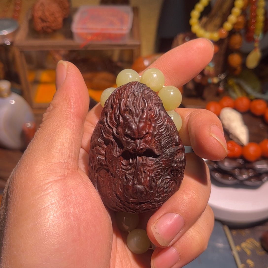 *****香榧木精工雕刻工艺品配件