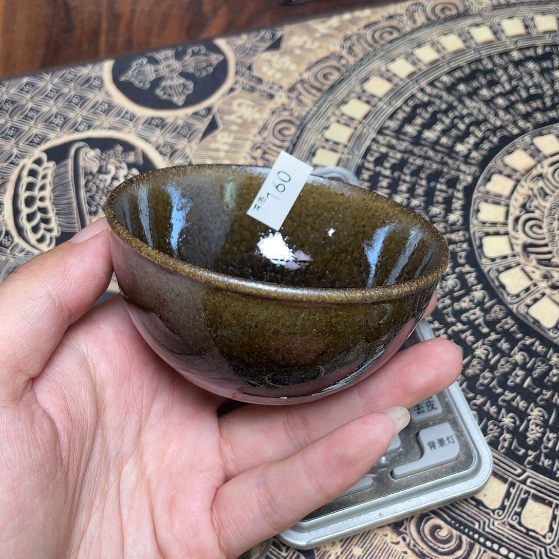 茶盏160 福临号建盏柴烧薄胎
