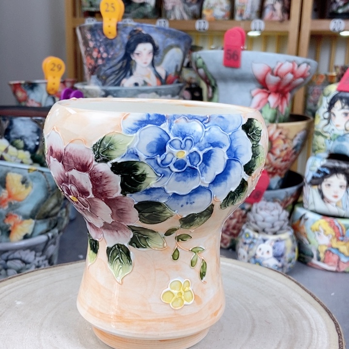 景德镇艺术手绘作品