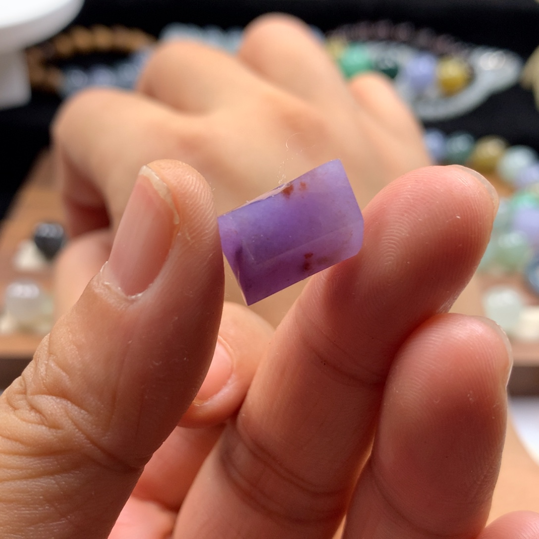 定制翡翠未镶嵌随型48小时鉴赏