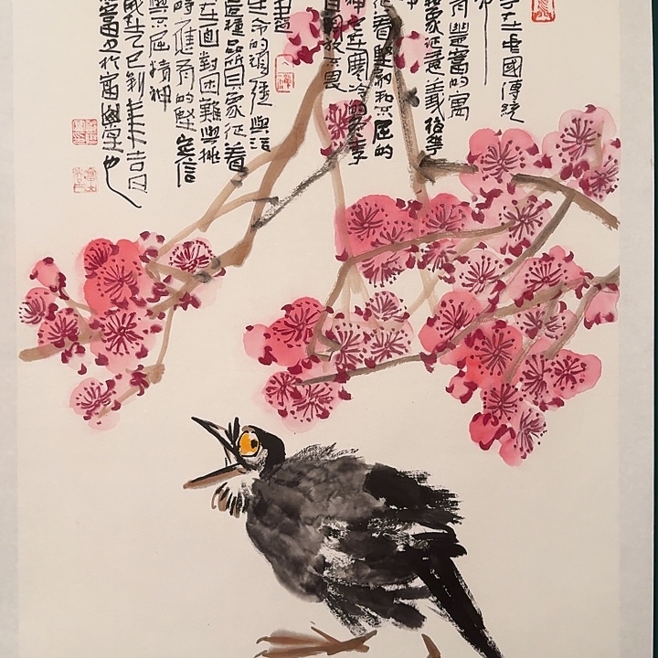 国画邹老师作品画作