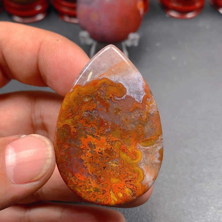 玛瑙/玉髓颈饰未镶嵌w*