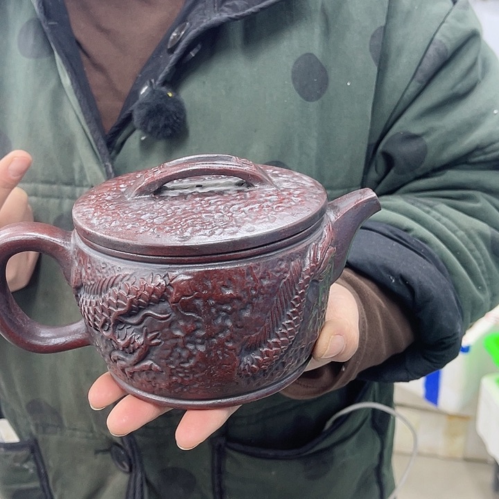 紫砂茶壶宜兴紫砂壶瑕疵