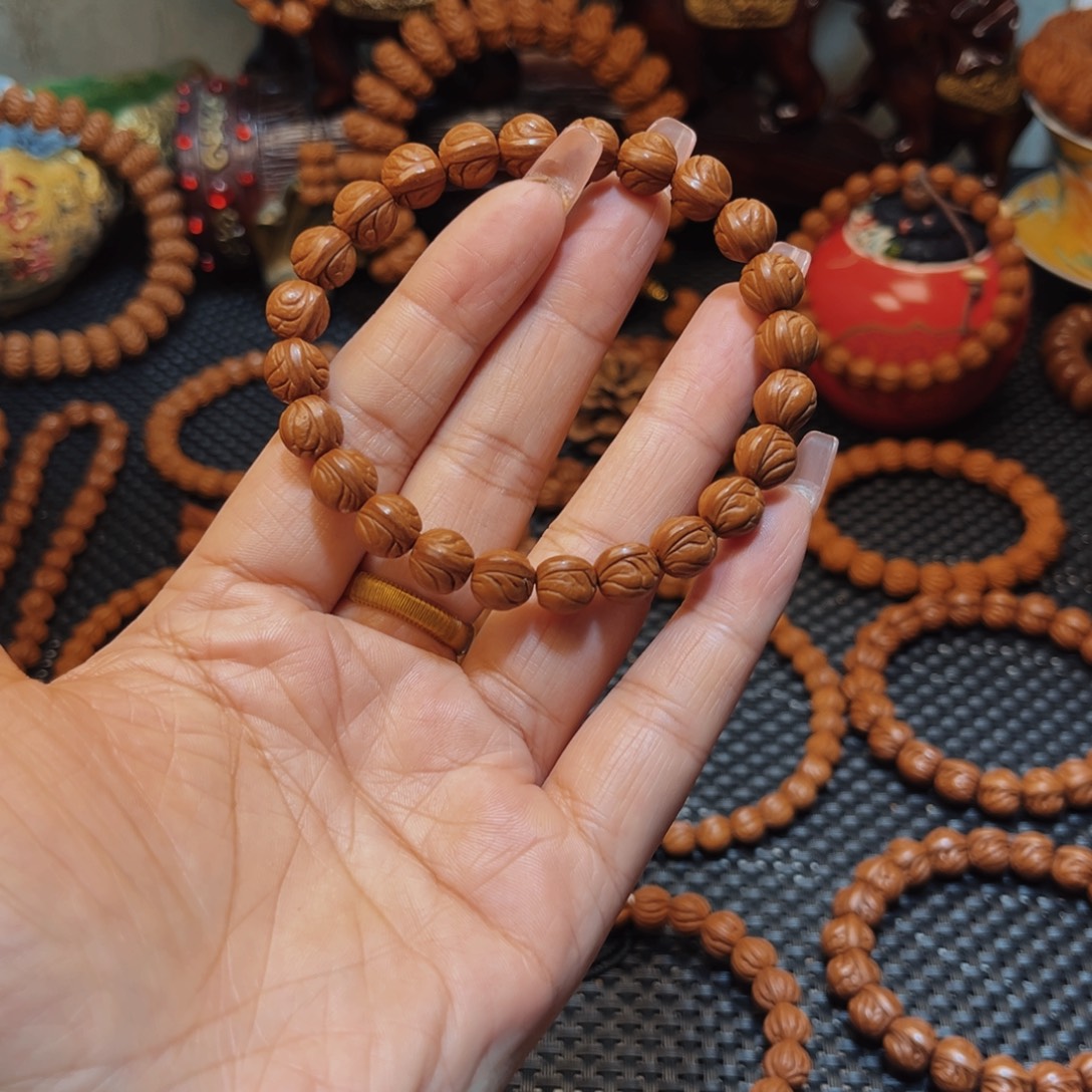 太****桃核手串0.95顶级九五至尊单圈