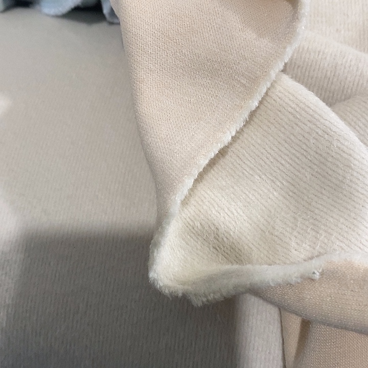 无纺布高档面料1.5米杏色