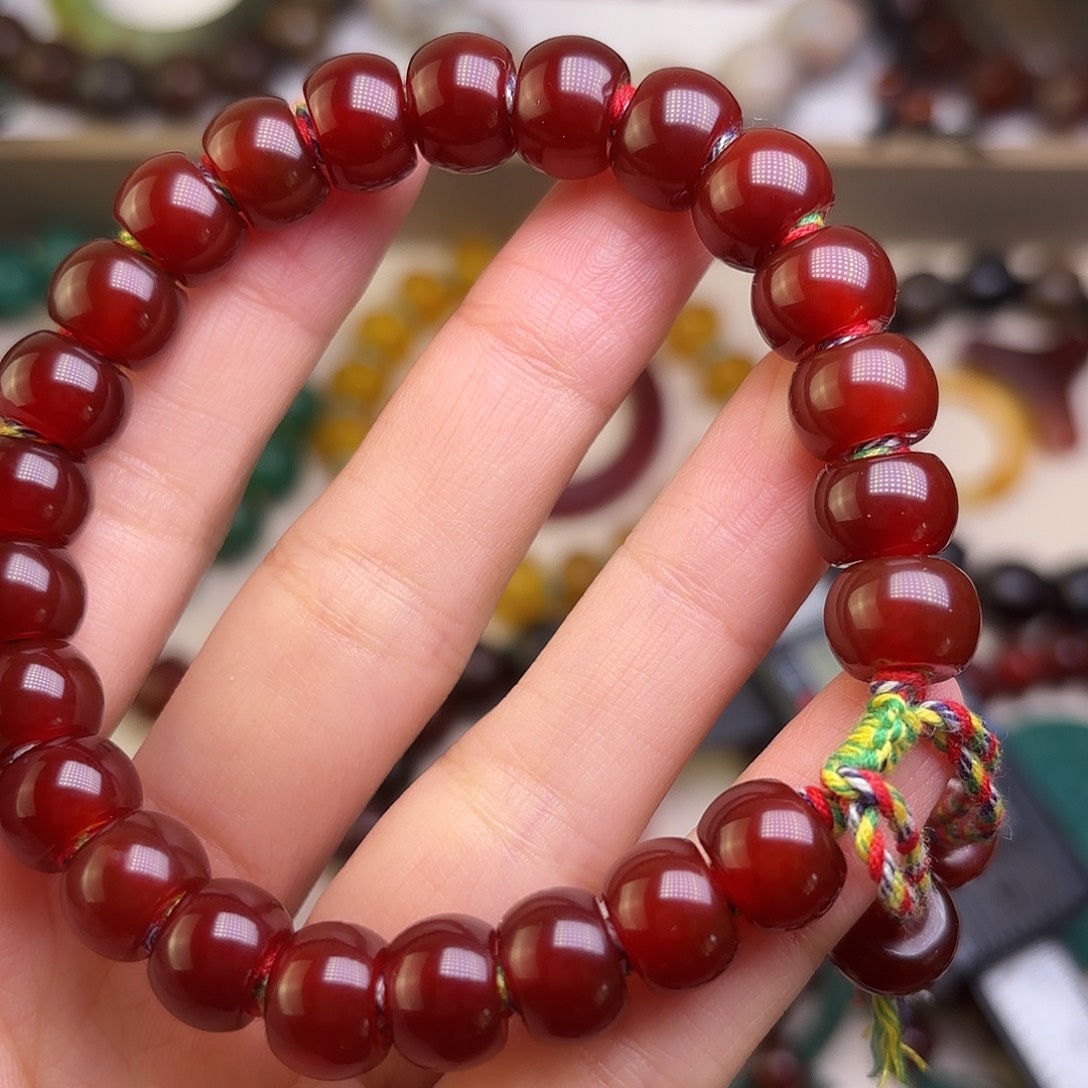 小***乖玛瑙/玉髓未镶嵌颈饰