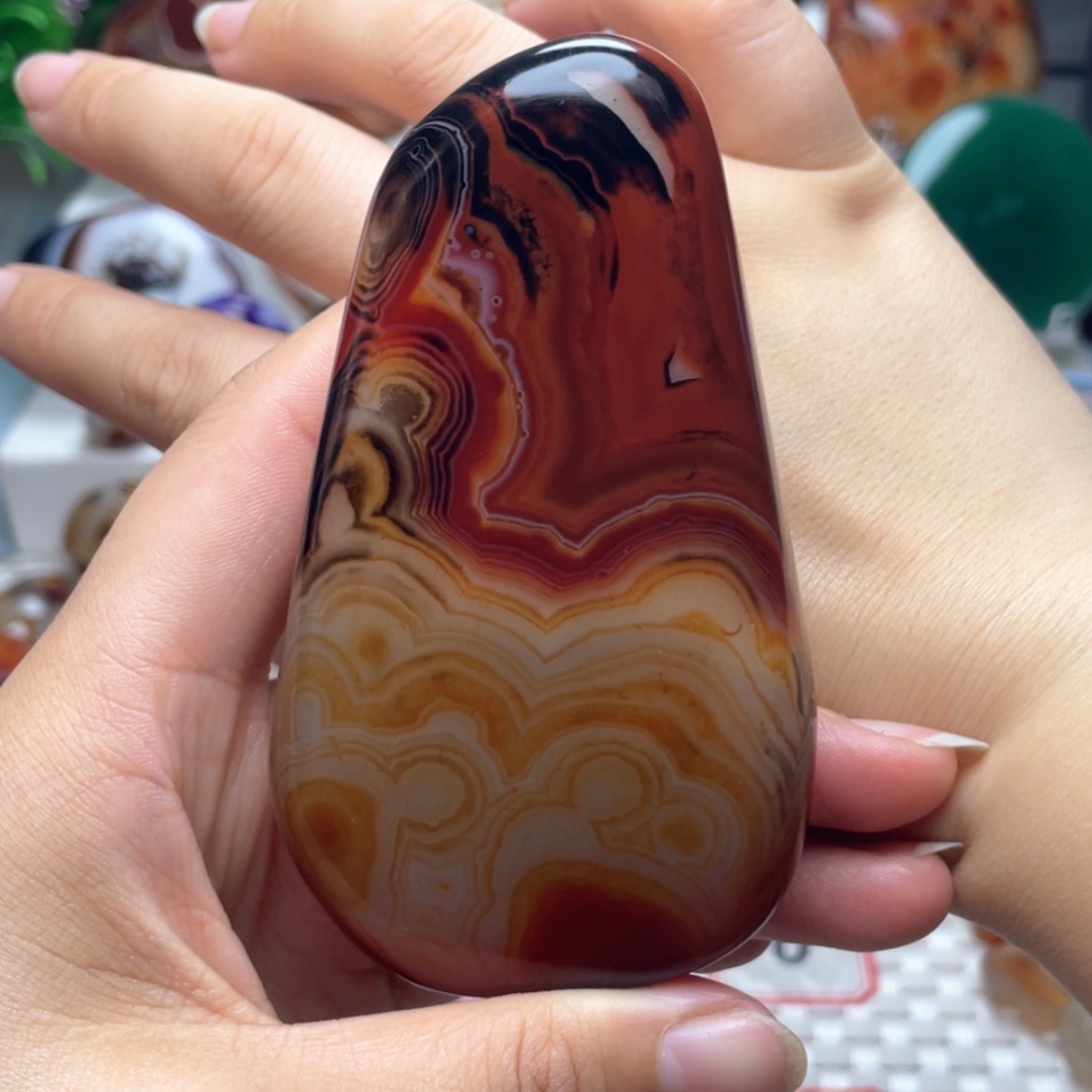 【闪购商品】未镶嵌玛瑙/玉髓珠宝奇石嫦**苑