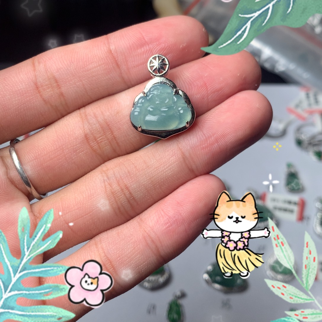 吊坠(不含链)未镶嵌翡翠