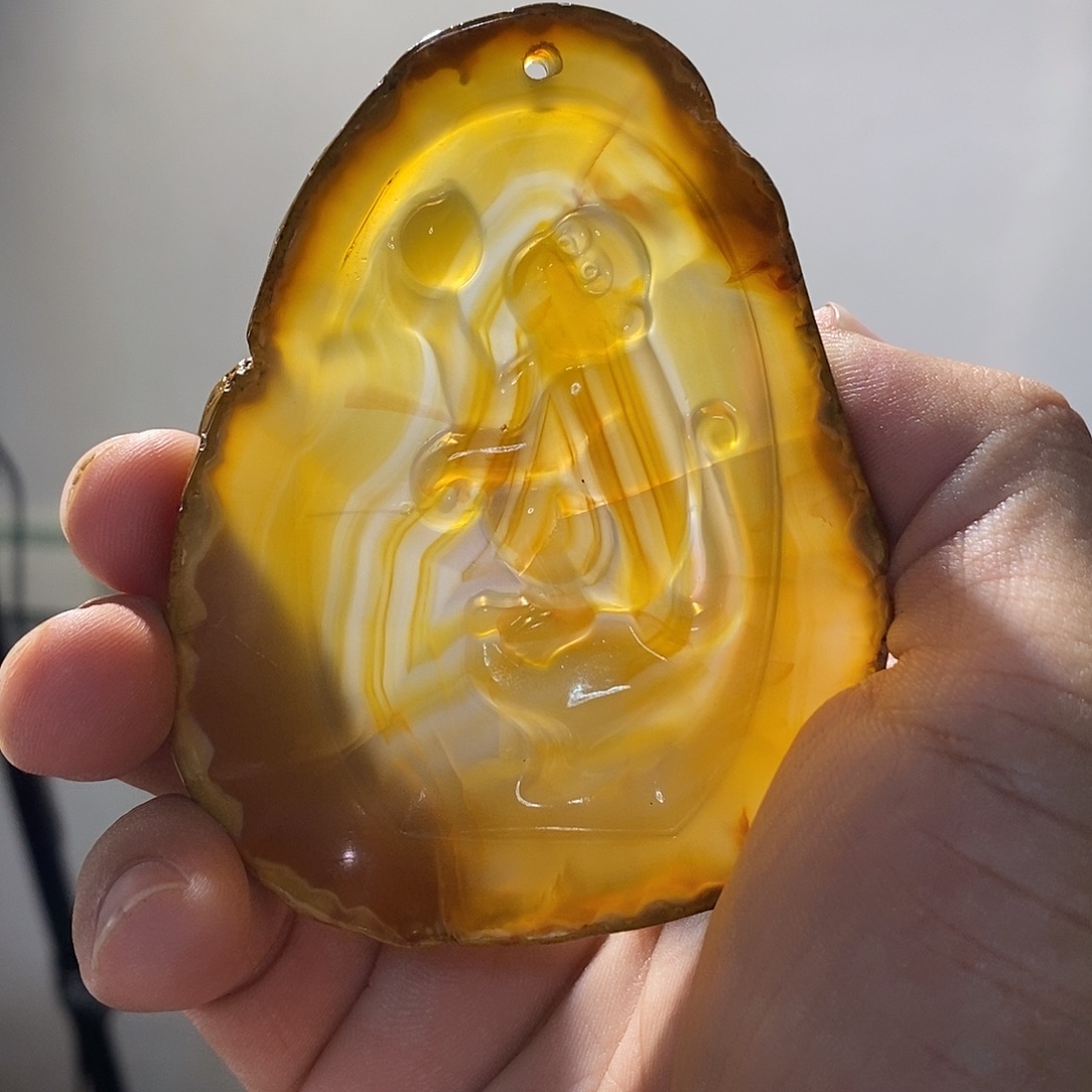 玛瑙/玉髓未镶嵌颈饰