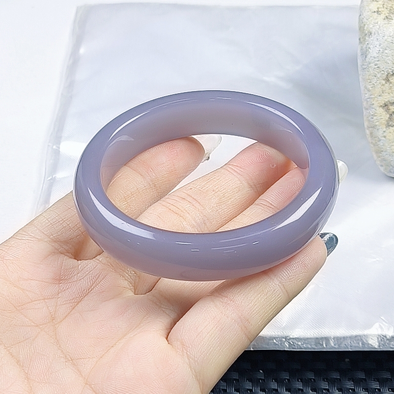 【聚宝严选】烟系紫手镯精致百搭时尚气质妈妈款嫣