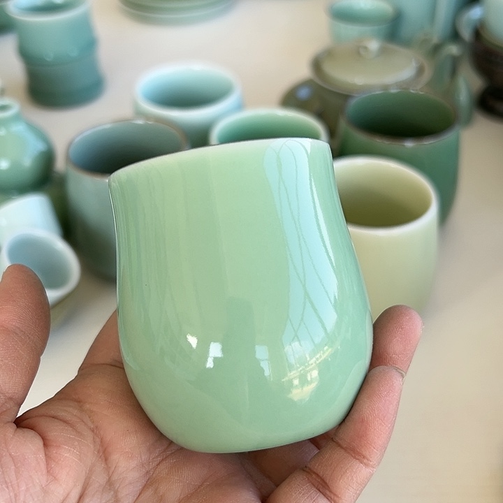 小米茶器龙泉青瓷