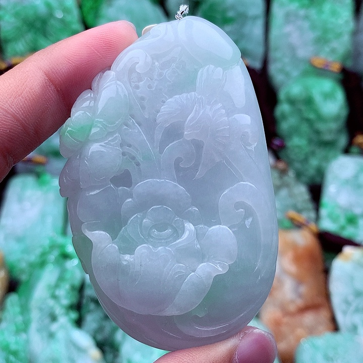 翡翠吊坠(不含链)未镶嵌