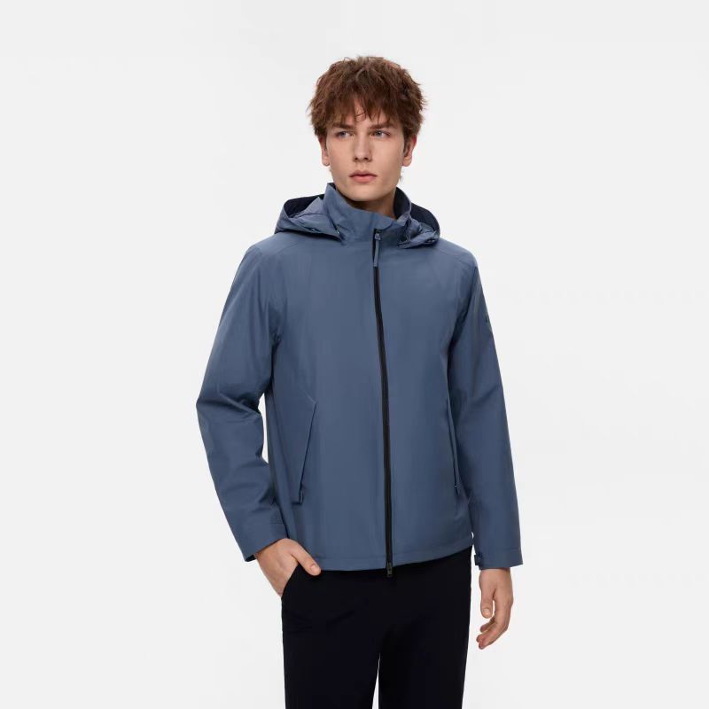 【25年黑标冲锋衣】AIGLE艾高春夏GORE-TEX防风透汽户外夹克男BI54