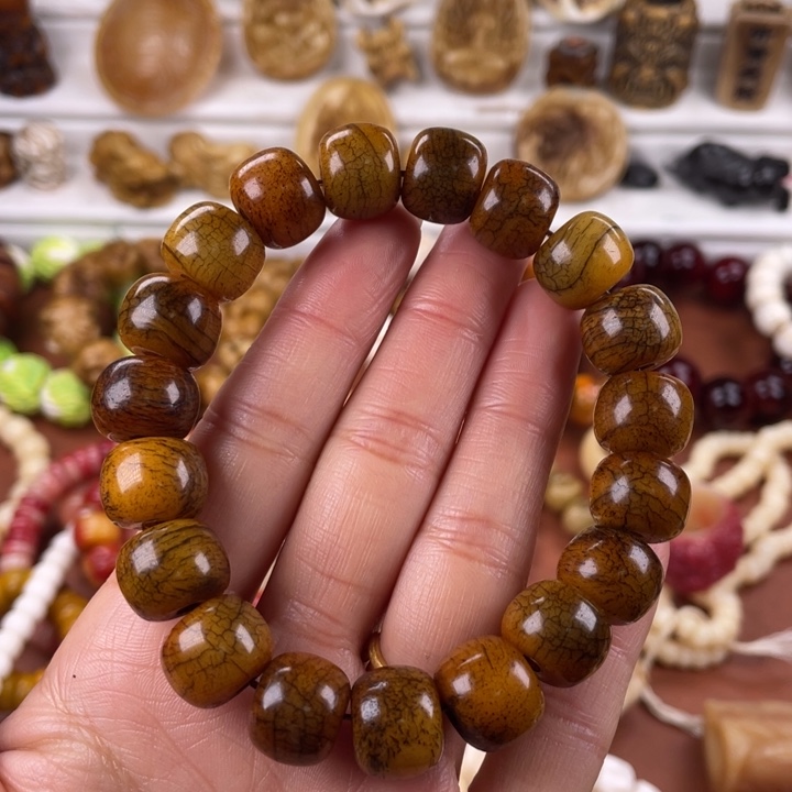 驼骨其他牦牛骨桶珠14