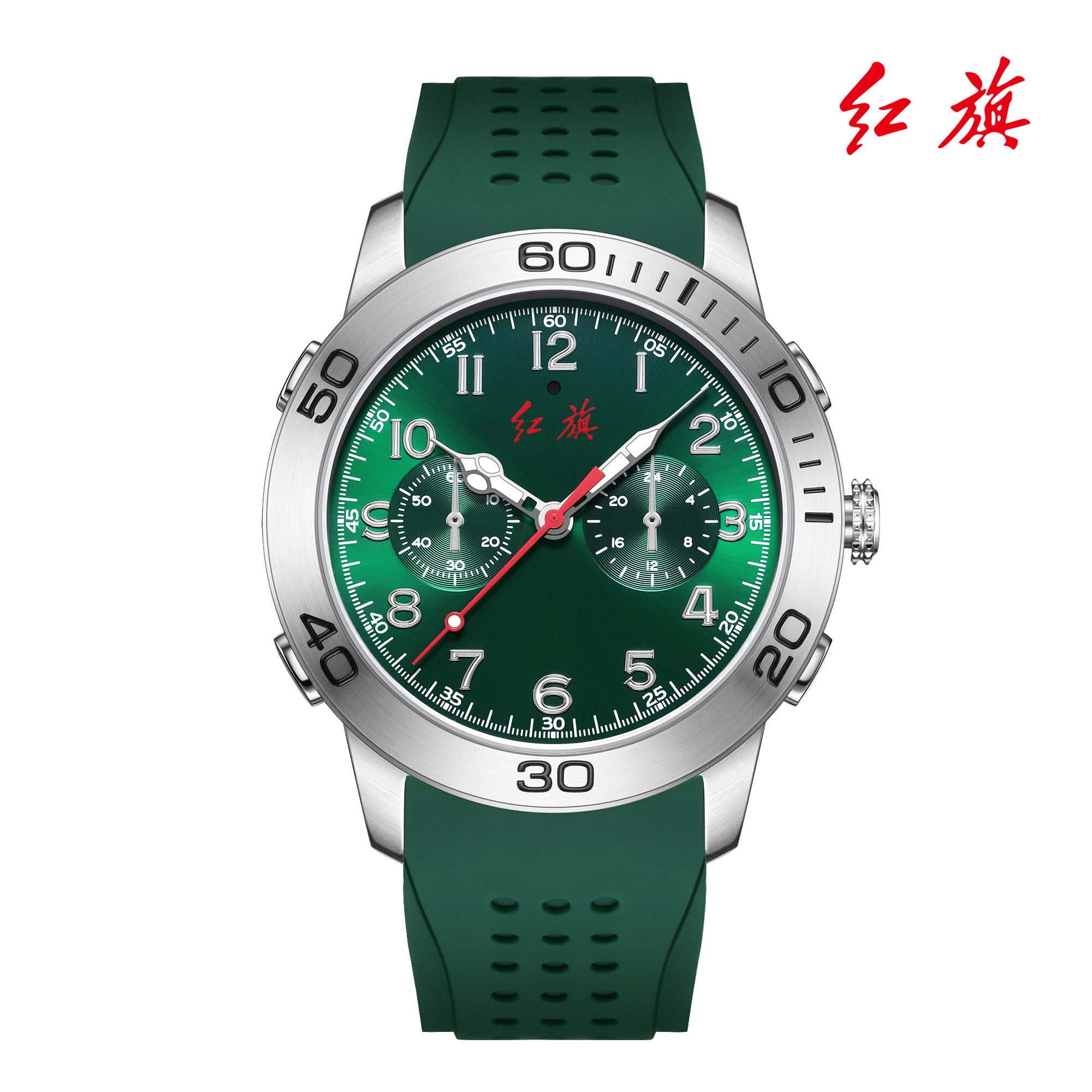 【旗行-D】红旗情侣控车手表男款红旗手表腕表时尚曾毅手表