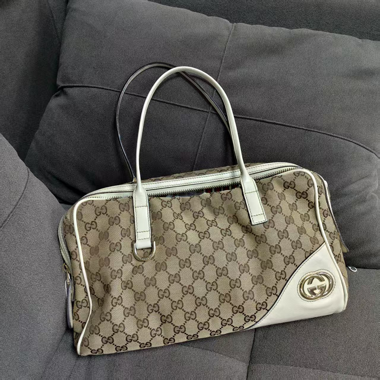 95新 GUCCI/古驰 G专属/古驰手提包/26048