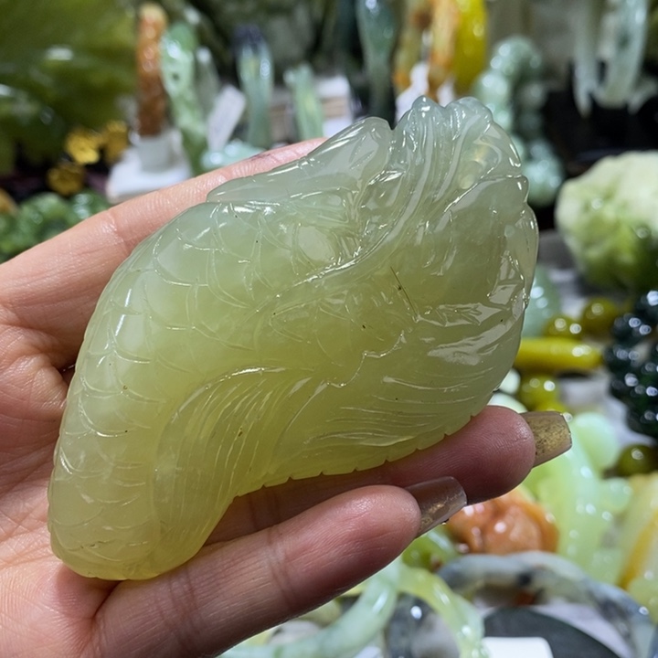 岫玉岫玉手把未镶嵌