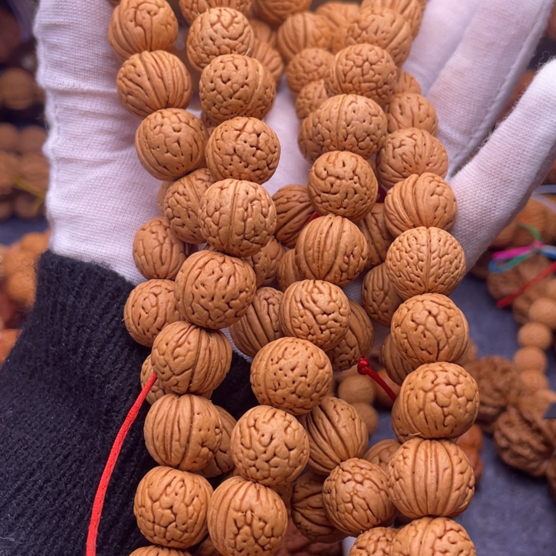 文玩核桃手串桃核