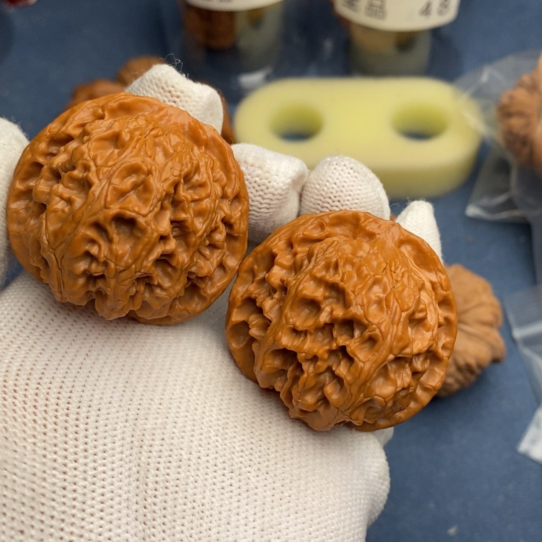 文玩核桃把件全品山地苹果园