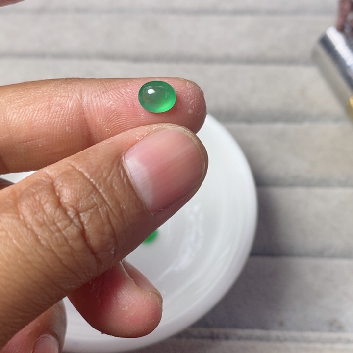 翡翠戒指未镶嵌冰种翡翠