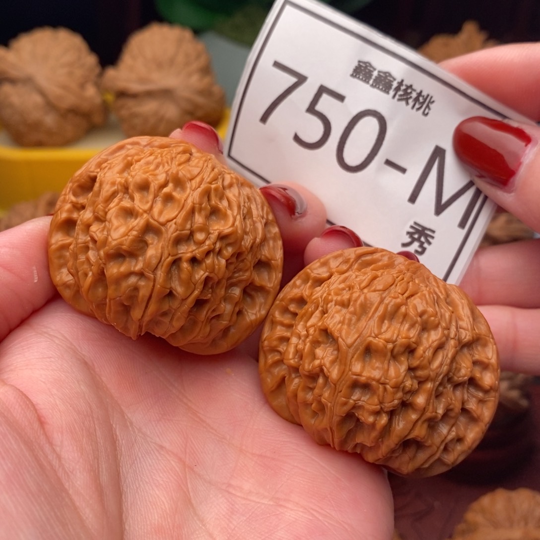 文玩核桃把件正磨42