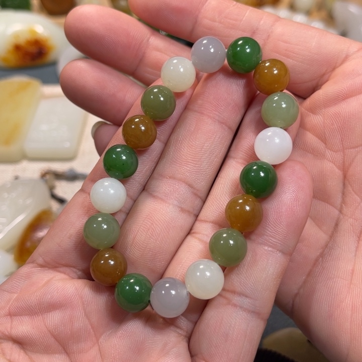 和田玉手链未镶嵌