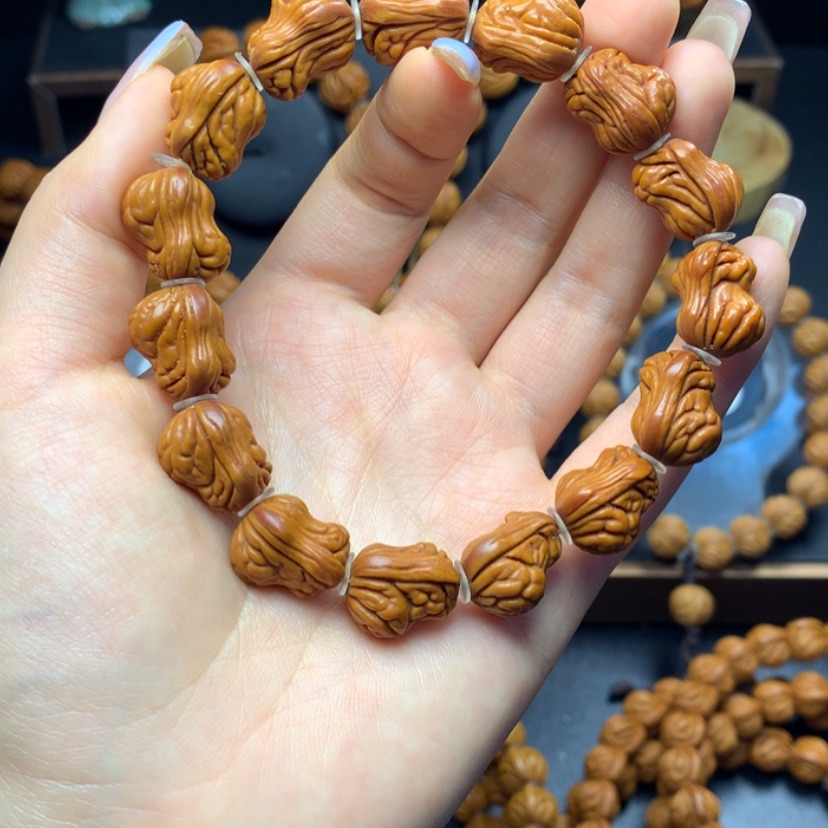 【闪购商品】桃核手串花生14手串