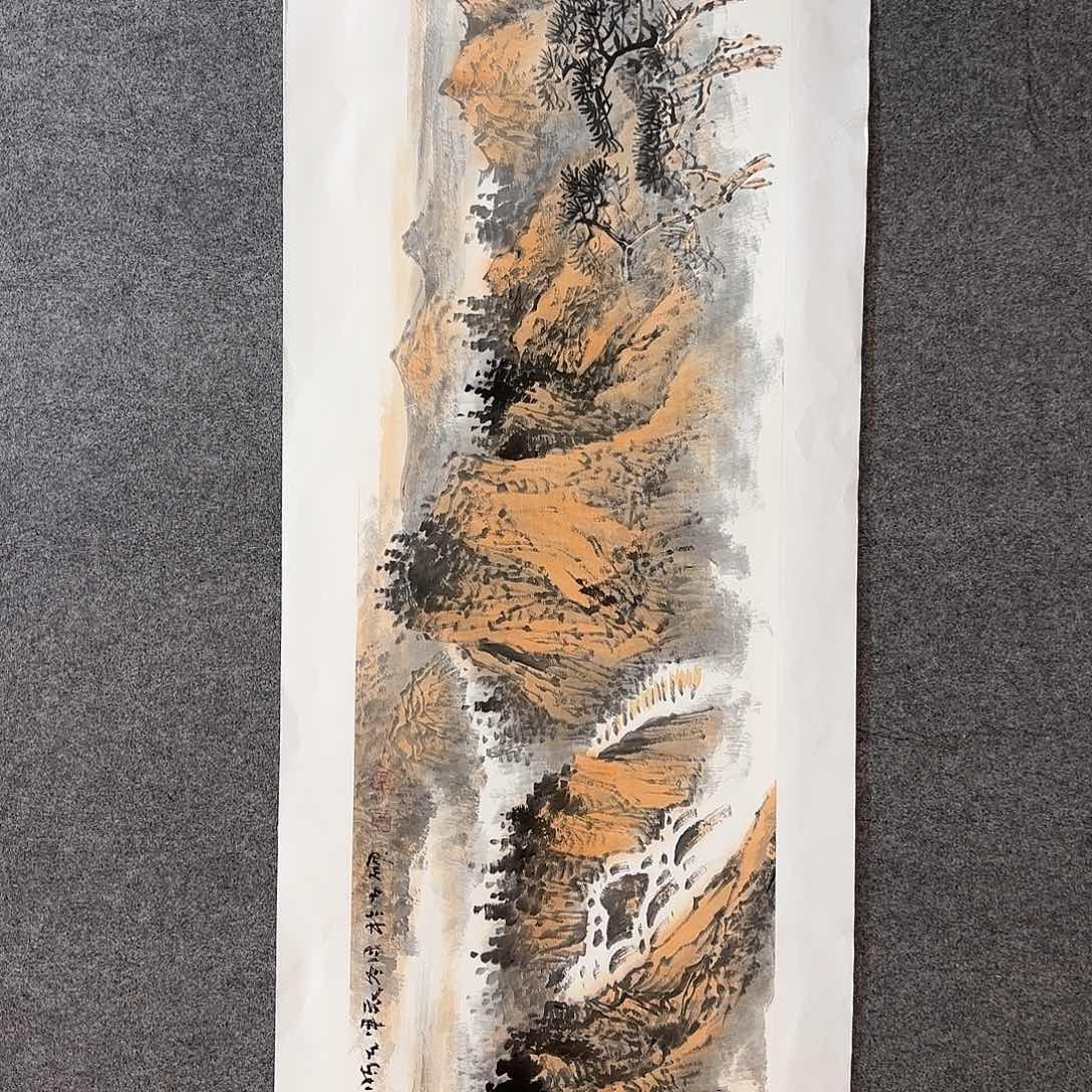 国画杜浩老师手绘作品