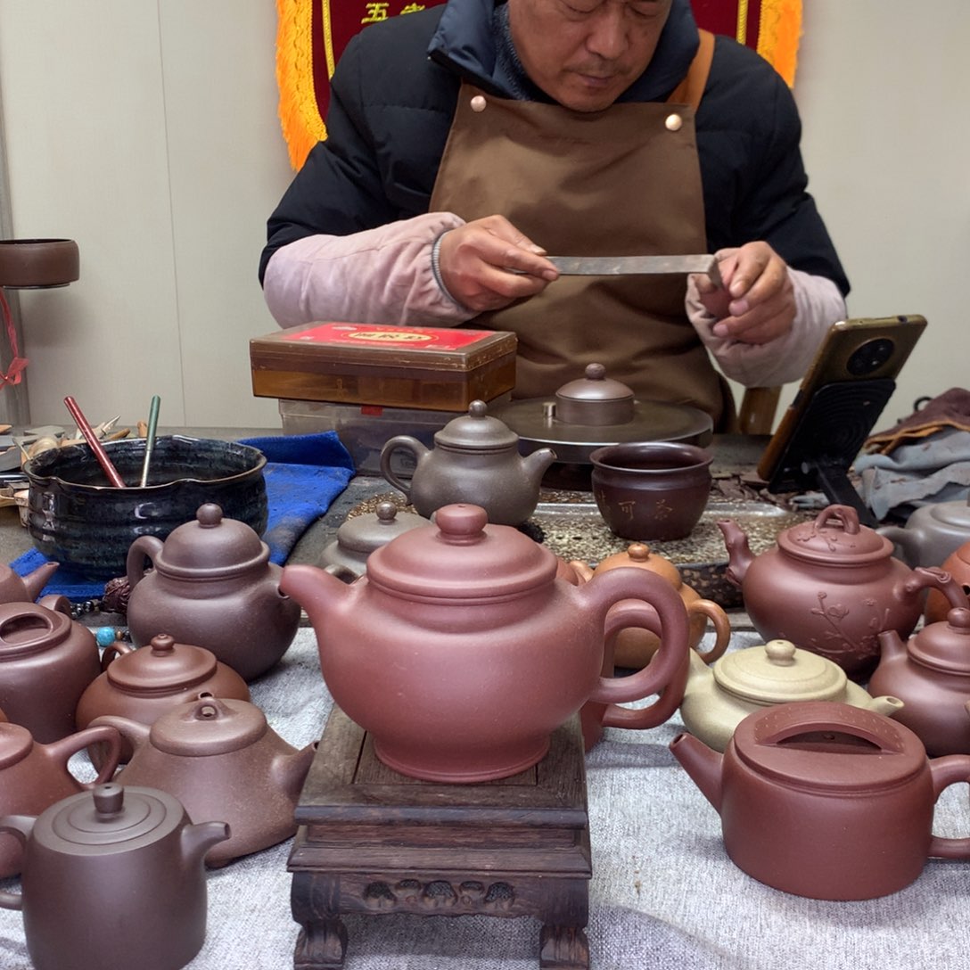 底槽青茶壶掇只400C半手工制作
