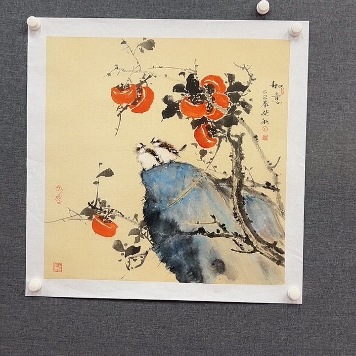 国画书画作品入选国际展览