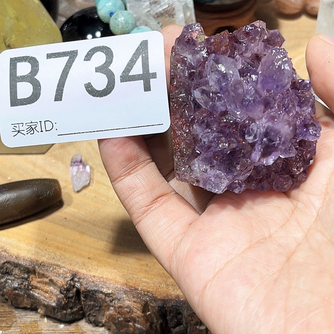 未镶嵌珠宝半成品水晶多样性发其一微瑕