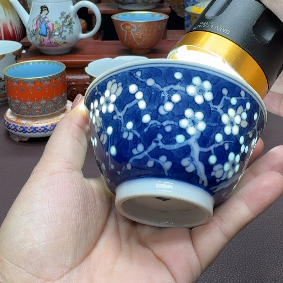 瓷片景德镇仿古手工制作精品展示