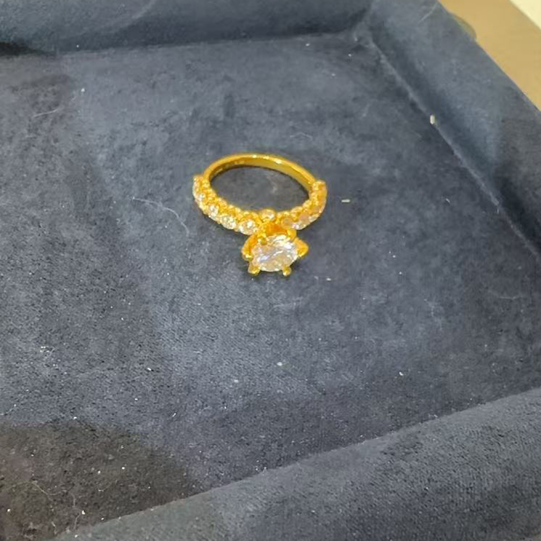 足金精品工艺戒指