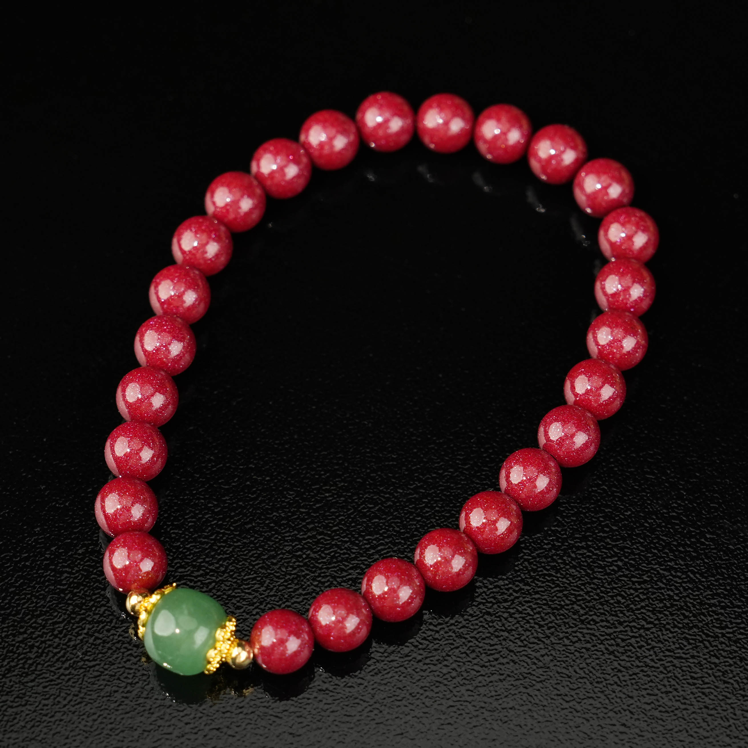 含辰砂工艺品G紫砂紫金砂手串 多样性发一 -CB028