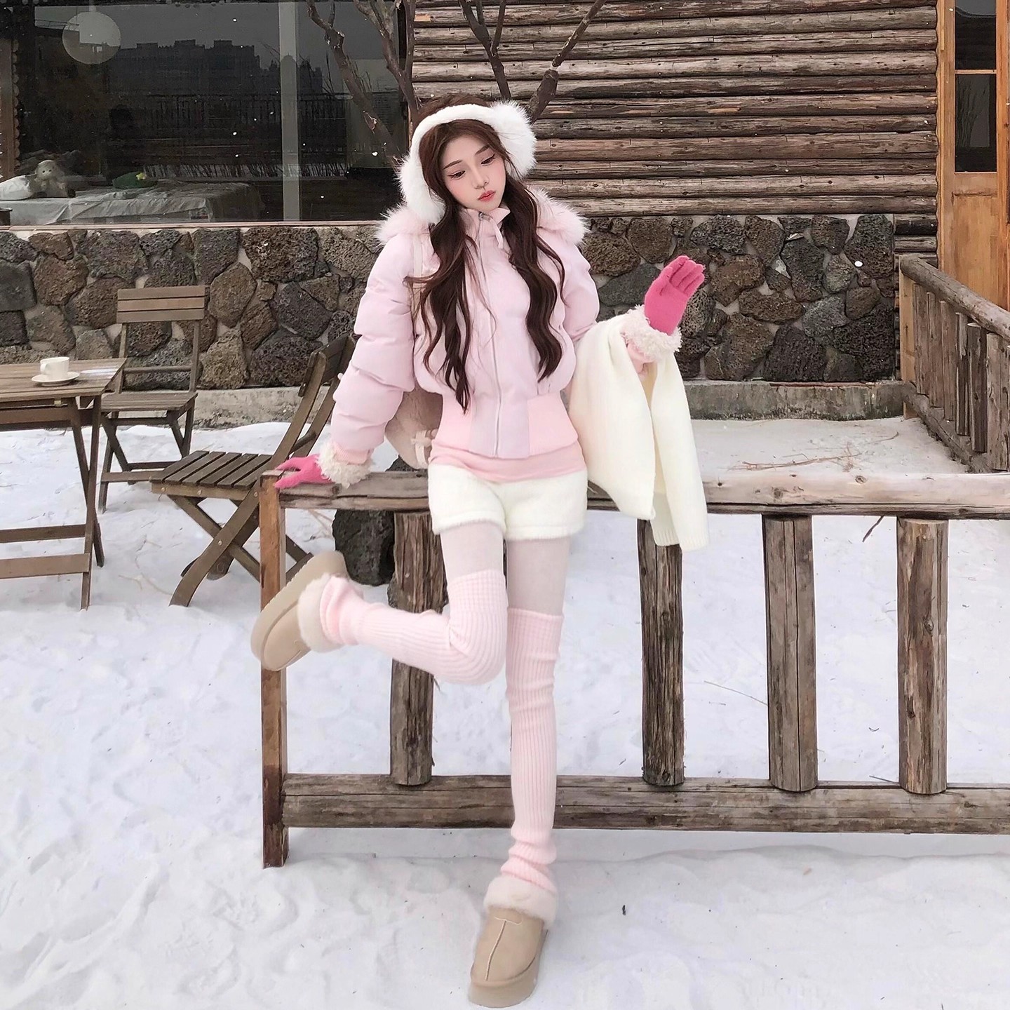 小海鸥棉服冬季超好看收腰棉袄2025年新款棉衣显瘦韩系夹棉外套女