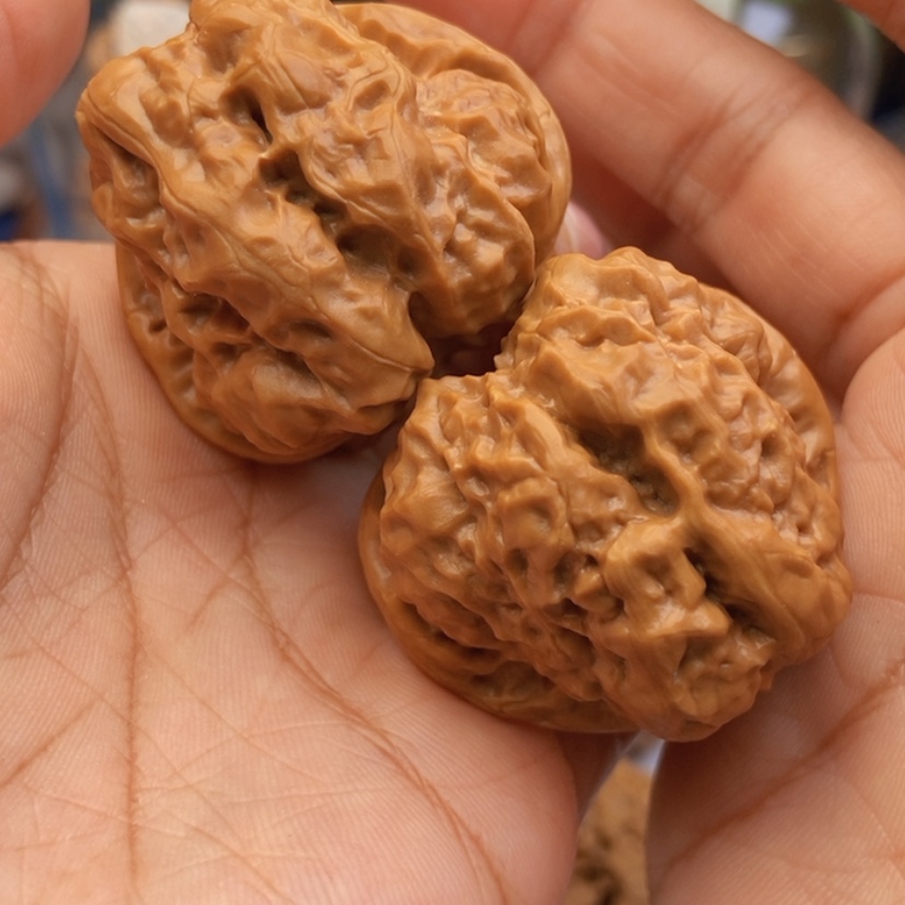 【闪购商品】文玩核桃把件人****?40三角蛙