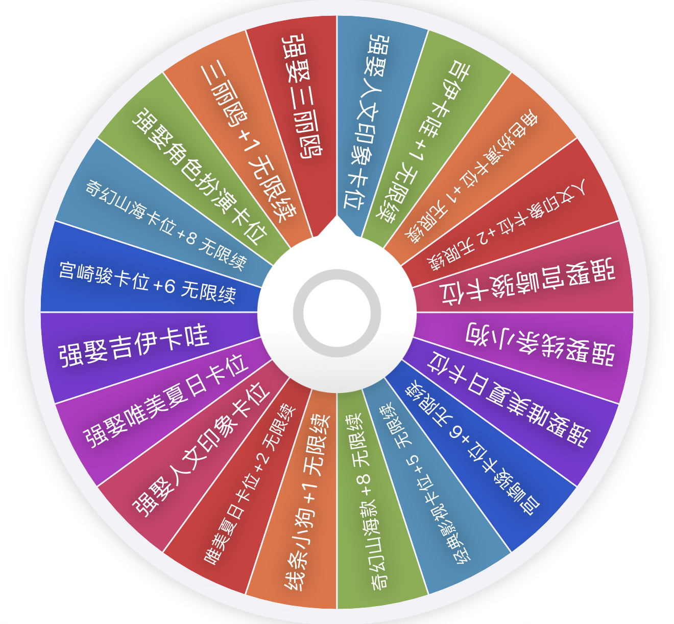 三丽鸥保底大转盘！！