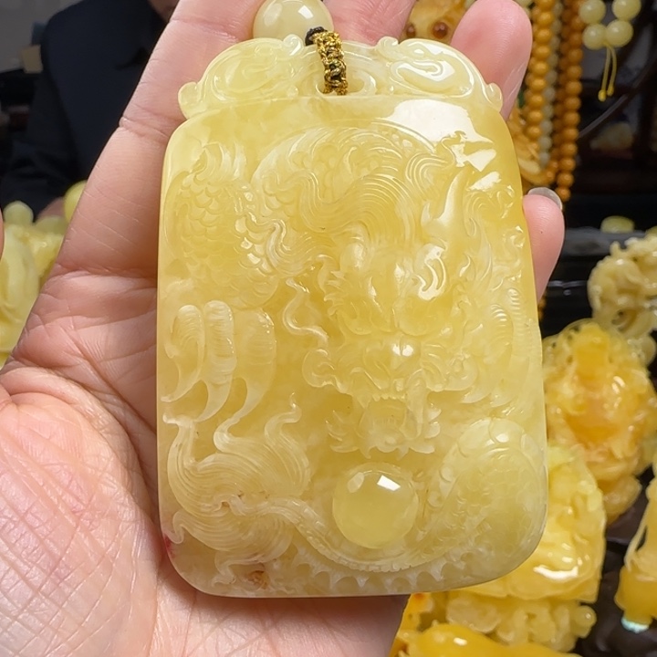 蜜蜡珠宝奇石未镶嵌微瑕