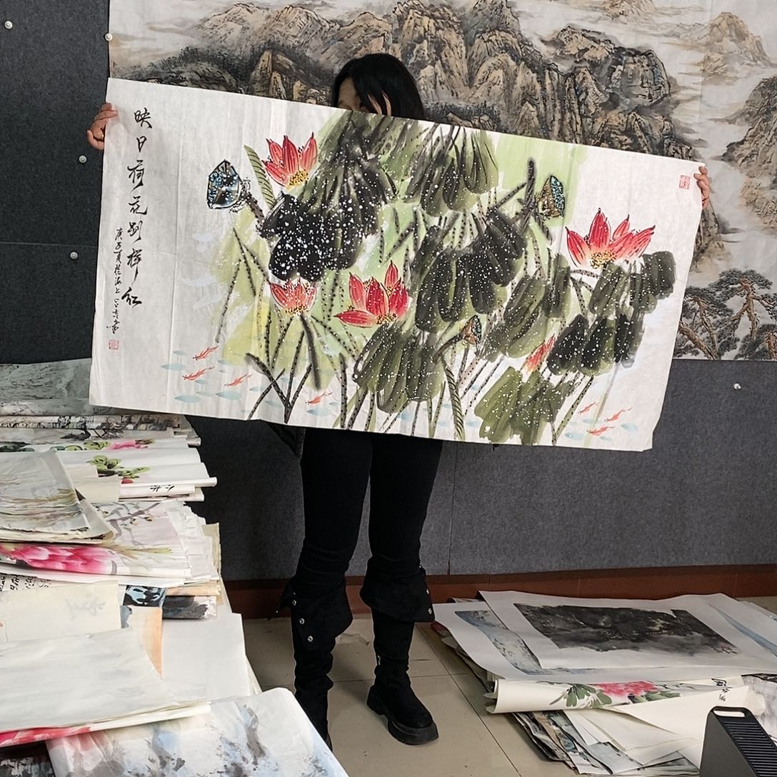 国画手写手绘国画作品54