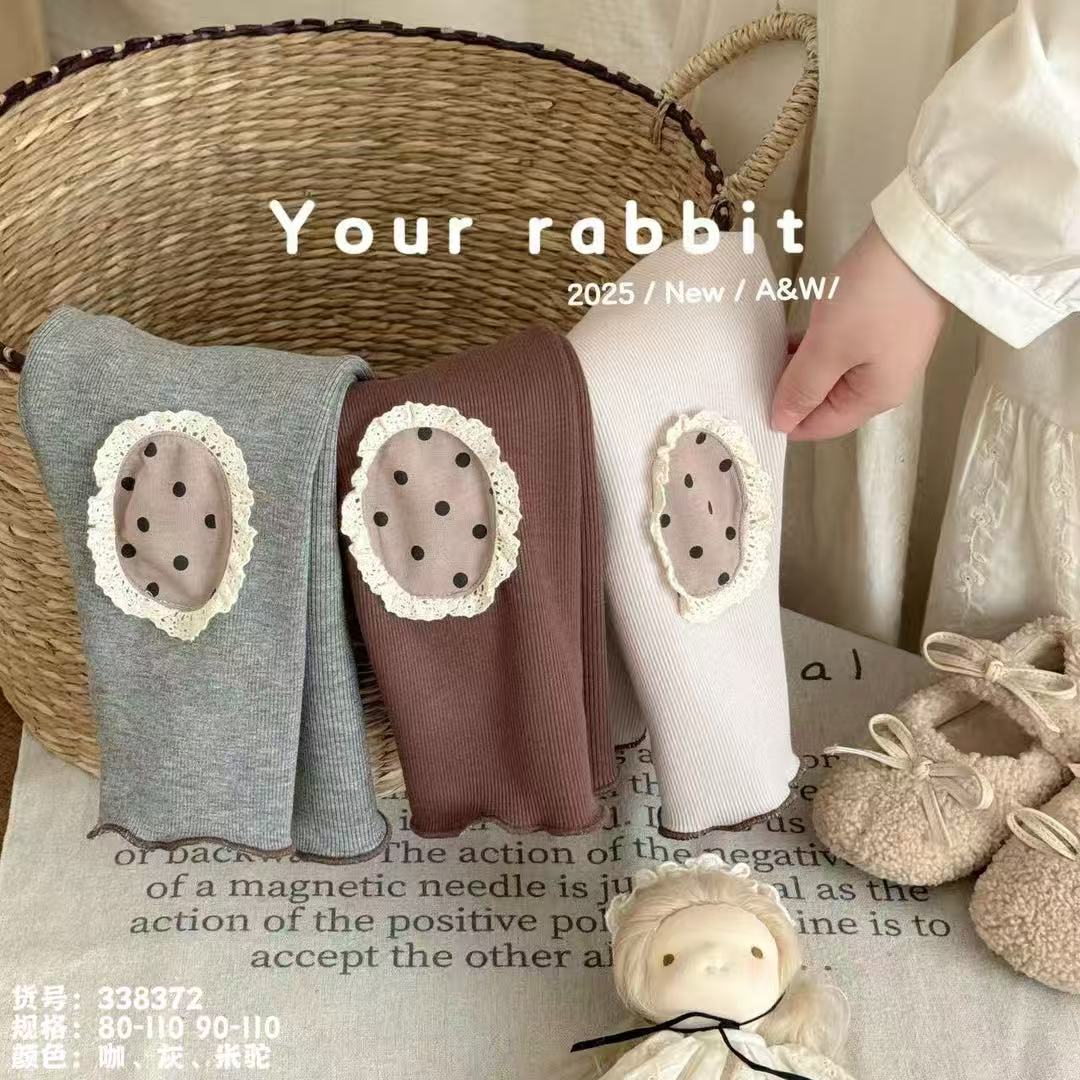 玥儿兔25加绒打底裤