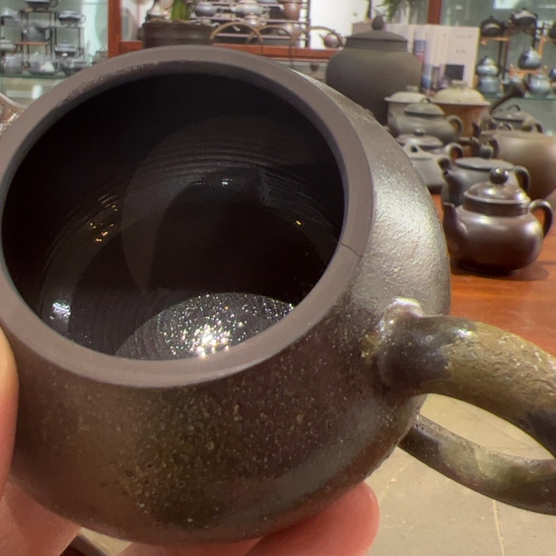 贵台龙窑柴烧茶壶A125