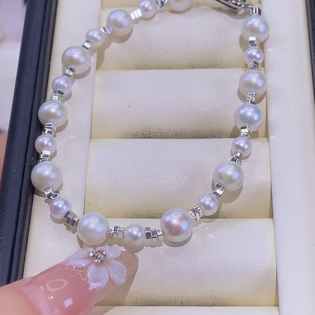 淡水珍珠手绳未镶嵌风*