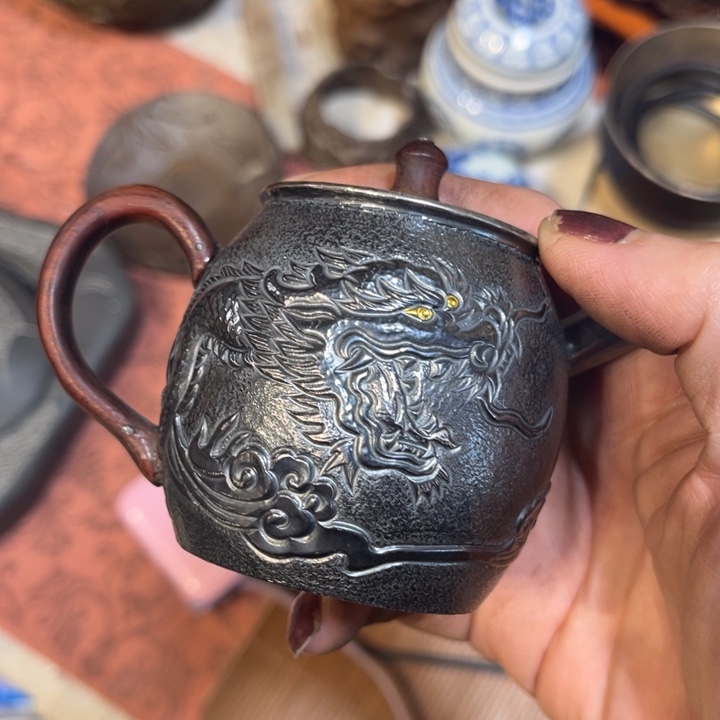 J*** 金属中古工艺品摆件