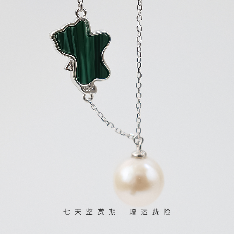 9-10mm淡水珍珠女欧美风其它镀层日韩无镀层时尚手链链复古