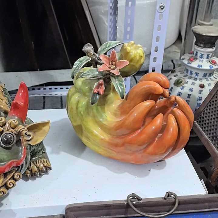 摆件石湾窑陶瓷摆件